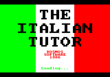 Italian Tutor (E,I), The